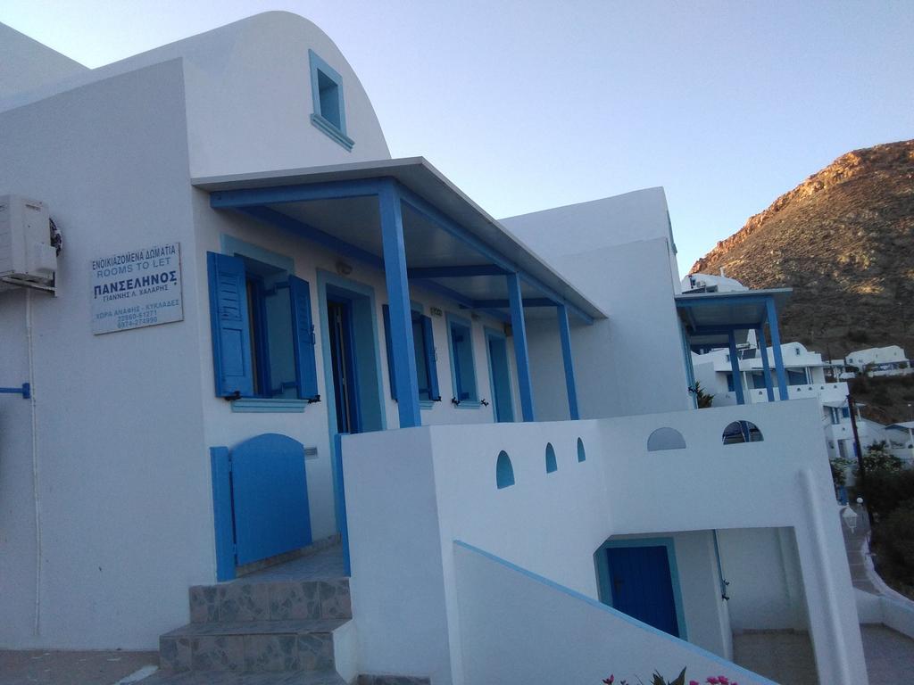Hotel Panselinos Anafi Zewnętrze zdjęcie